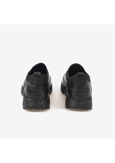 Mocassini Erkek Hakiki Deri Eva Taban Bağcıksız Lastik Detaylı Spor & Sneaker Ayakkabı 97945 Siyah Videla