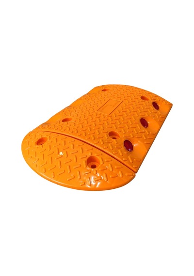 Oval Hız Kesici Yol Kasisi 30 x 33 x 5 CM Sarı-3437