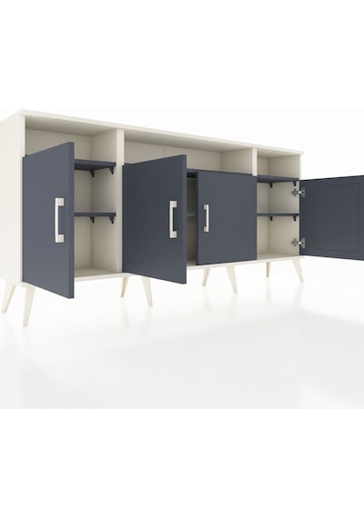 Arges Konsol 6 Raflı 4 Kapaklı 176x30x83 Aytaşı-antrasit/antrasit Antrasit/antrasit Arges Konsol 6 Raflı 4 Kapaklı 176x30x83 Aytaşı-antrasit/antrasit Antrasit/antrasit