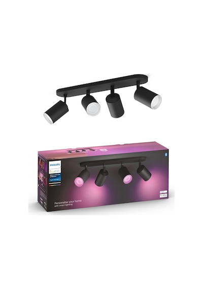 Philips Hue Fugato Plate/spiral Lamba Ve Akıllı Led Ampuller, Siy Diğer