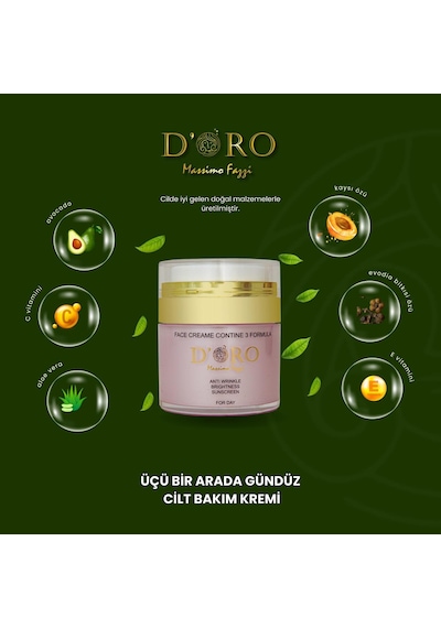 D'oro İkili Cilt Bakım Seti