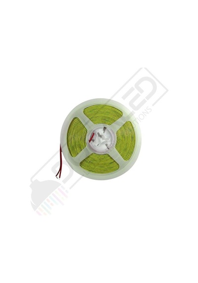 12v 3mm İnce Esnek Cob Şerit Led Yeşil 400 Ledli Ip20 5m