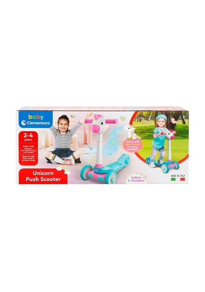 17749 Baby Clementoni - Unicorn Skooter Çok Renkli