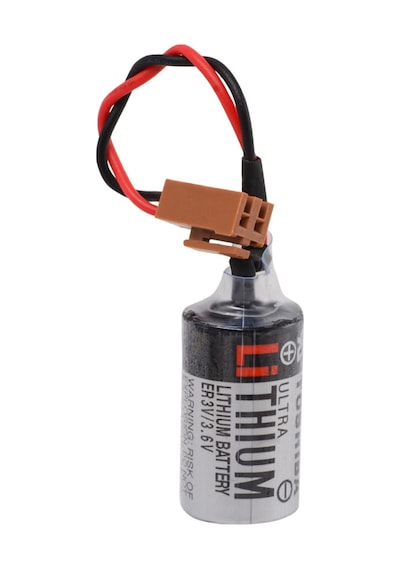 Toshıba Er3v 3.6v 1/2aa Size Lithium Pil - Kahverengi Soket