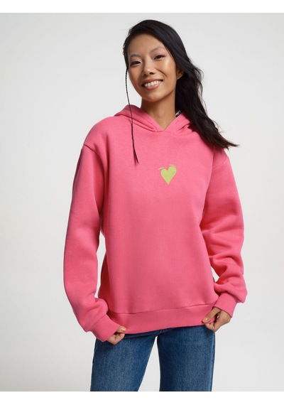 Loft Loose Fit Kadın Sweatshirt Fuşya