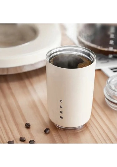 Aitong Smeg Kahve Fincanı, 320 Ml, 1 Adet Beyaz Sarı, Seramik Bardak Beyaz Sarı
