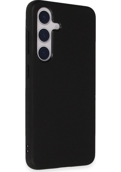 Newface - 198 - Samsung Galaxy S24 Kılıf Taft Kapak - Edntrend - - Siyah Sıyah