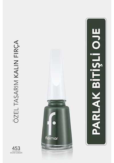 Flormar Nail Enamel Parlak Bitişli Oje 453