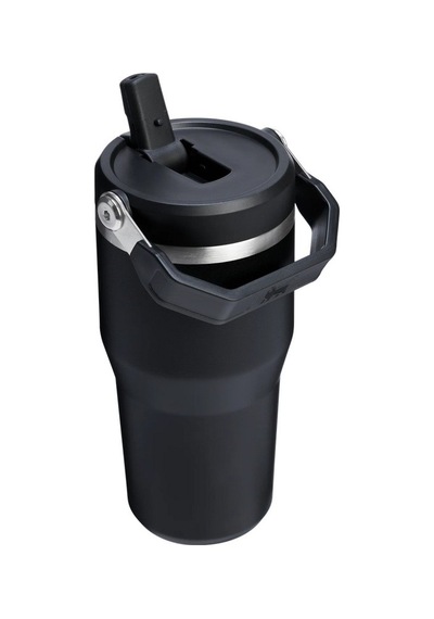 Stanley The Iceflow Flip Straw 2.0 Tumbler 0.60 Litre Black 2.0 Siyah