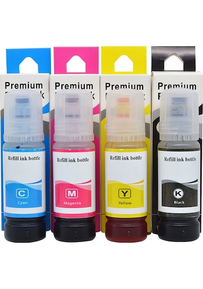 Epson L3250/l3251/l3252/l3256/l3260 103 Uyumlu Mürekkep 4 Renk