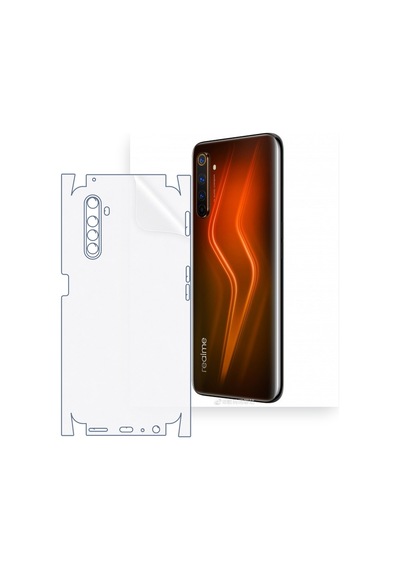 Realme 6 Pro Uyumlu Fullbody Arka Kaplama Hidrojel Koruyucu Film