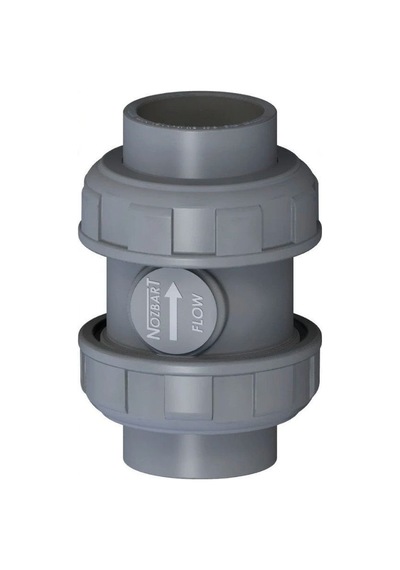 Nozbart Pvc Yaylı Çekvalf Ø 50 Mm