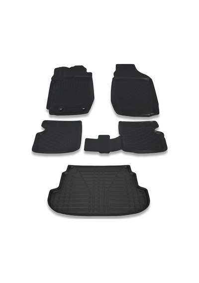 Toyota Uyumlu Corolla Sw 2003-2007 Paspas Ve Bagaj Havuzu Seti