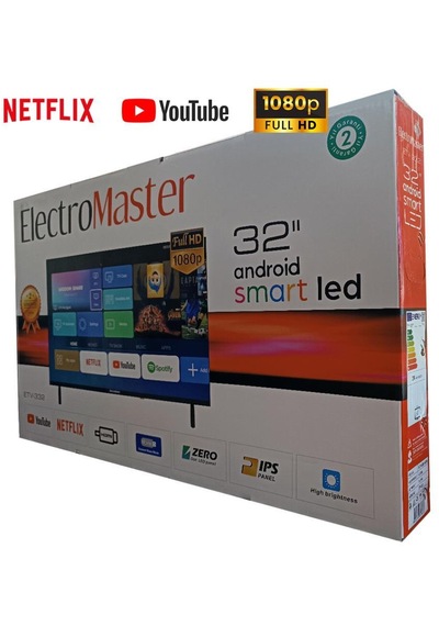 Electromaster ETV-332 32" 82 Ekran Uydu Alıcılı HD Ready Led TV