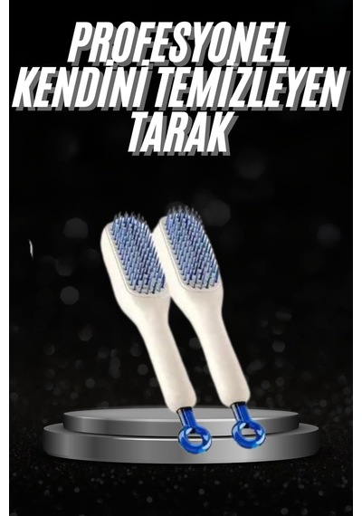 Kendi Kendini Temizleyebilen Hijyenik Saç Fırçası Anti-statik Teknolojisi Standart