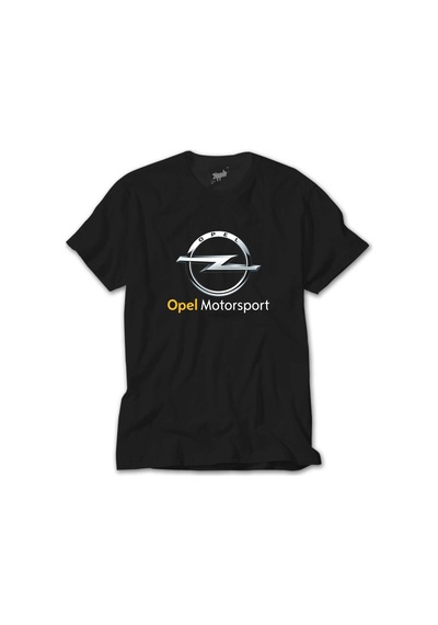 Opel Motorsport Siyah Tişört Siyah