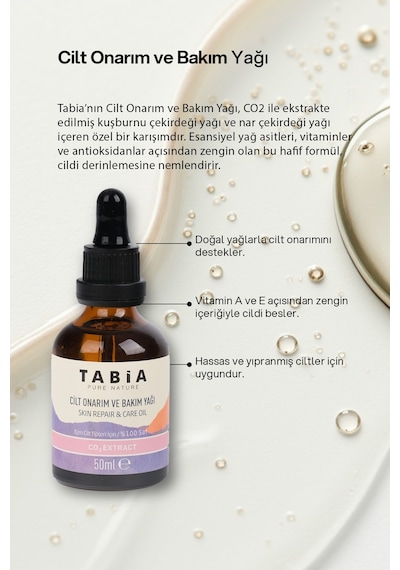 Tabia Cilt Onarım Ve Bakım Yağı 50 ML