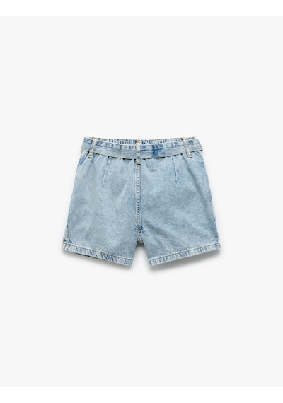 Koton Pamuklu Cepli Kemer Detaylı Denim Şort Etek Lıght Indıgo 5skg40048ad Açık Mavi Koton Pamuklu Cepli Kemer Detaylı Denim Şort Etek Lıght Indıgo 5skg40048ad Açık Mavi