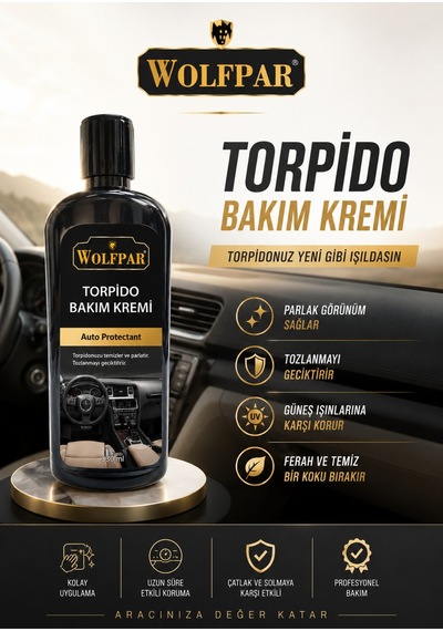 Torpido Bakım Kremi