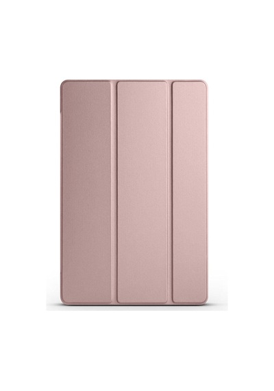 Goocamp Galaxy Tab A9 Plus Uyumlu Smart Cover Standlı 1-1 Kılıf-rose Gold Tablet Kılıfı