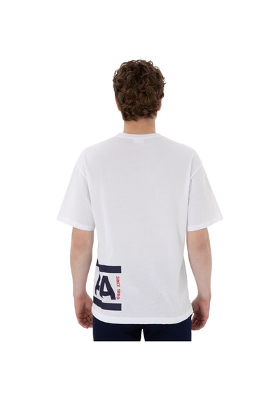 U.S. Polo Assn. Erkek Comfort Fit Bisiklet Yaka Tişört Beyaz U.S. Polo Assn. Erkek Comfort Fit Bisiklet Yaka Tişört Beyaz