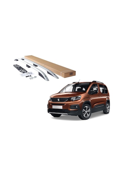 Toyota Proace City Tavan Çıtası Port Bagaj Taşıyıcı Gri Kısa 2019+