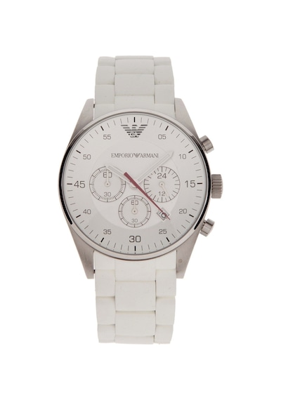 Emporio Armani Ar5859 Beyaz Silikon Kaplama Saat Kordonu