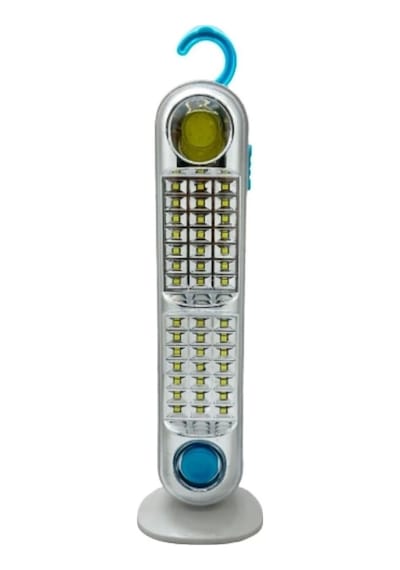 42 Ledli + Fener Solar Güneş Panelli Ultra Güçlü Ledli Şarjlı Işıldak V-005 Çok Renkli
