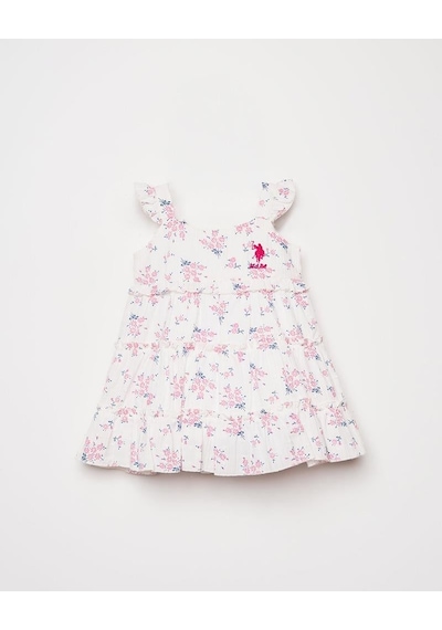 U.S. Polo Assn. Kız Bebek Elbise Pembe-2278 Pembe
