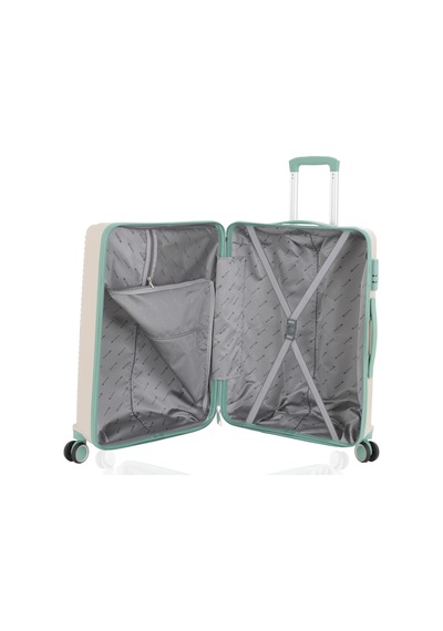 Mçs Group V379 Aura Y.üretim Pp Valiz 75 Cm S21yy100014275 10730 Kemik/suyeşili