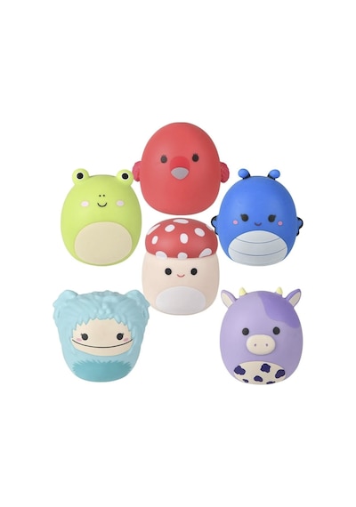 Squishmallows Squooshems 2 Adet - 6.5 Cm Vıp Sürpriz Yumuşacık Koleksiyon Oyuncağı Seri 11 Çok Renkli
