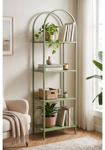 Mona 40cm Kemerli Çok Amaçlı Metal Raf - Mint Yeşili Dekoratif Banyo, Mutfak Ve Balkon Düzenleyici Kitaplık Mint Yeşil Mona 40cm Kemerli Çok Amaçlı Metal Raf - Mint Yeşili Dekoratif Banyo, Mutfak Ve Balkon Düzenleyici Kitaplık Mint Yeşil