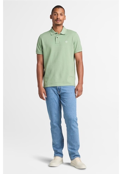 Timberland Mıllers Rıver Pique Yeşil Erkek Kısa Kol T-shirt 000000000102256914 Yeşil
