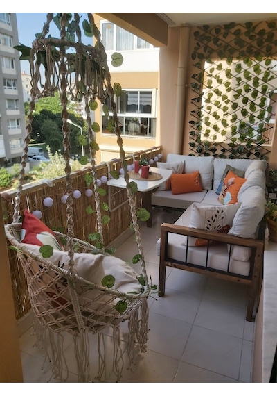 50 Cm X 5 Metre Hasır Kamış Balkon Çiti Dekarasyon