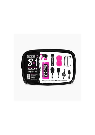 Muc-off 8in1 Bisiklet Fırça Seti Siyah - Pembe