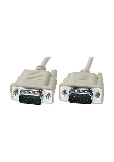 Rs232 Db9 Erkek Erkek Seri Com Kablo Rs232 Erkek 9 Pin Kablo 1.8m