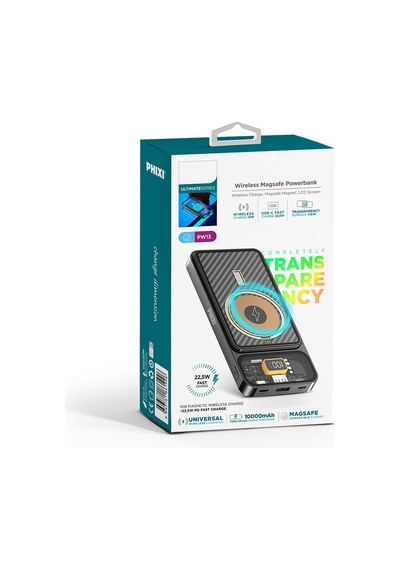 Zuidid Ultimate ZW13 10.000mAh Wireless Transparan Powerbank