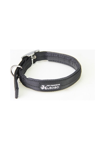 Bobo Balık Sırtı Köpek Boyun Ve Gezdirme Tasması 1.5x120 Cm - Siyah