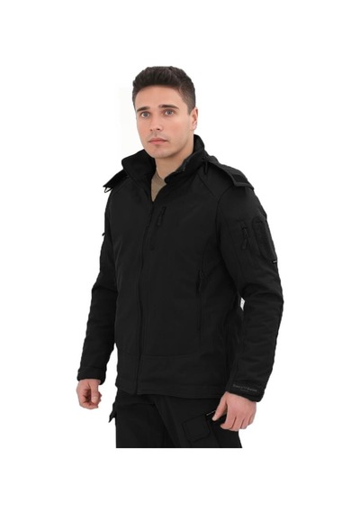 Terrien Dağcı Kıyafeti Avcı Giysisi Single Sword Su&rüzgâr Geçirmez Kapüşonlu Softshell Kışlık Erkek Mont Çok Renkli