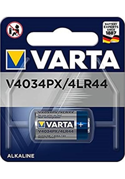 Varta 4034 V4034PX/4LR44 6V Blister Alkalin Pil