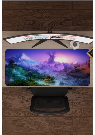 Ori And The Will Of The Wisps Dikişli Kauçuk Oyuncu Mousepad V4 - 90x40 Xxl Gaming Mouse Pad