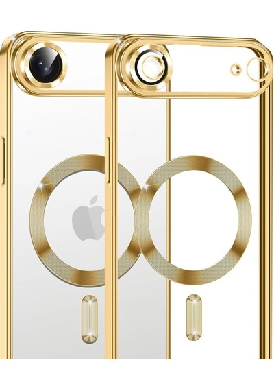 Apple, Uyumlu iPhone 17 Air Kross Magneticsafe Kapak - Gold