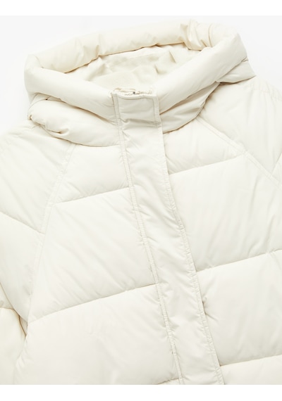 Koton İçi Polar Astarlı Uzun Kollu Fermuarlı Su İtici Kapüşonlu Oversize Şişme Mont Taş 6wak20164ew Taş Koton İçi Polar Astarlı Uzun Kollu Fermuarlı Su İtici Kapüşonlu Oversize Şişme Mont Taş 6wak20164ew Taş