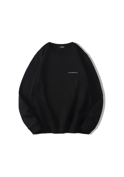 Brz Collection Unisex Oversize Strong Sweatshirt Siyah
