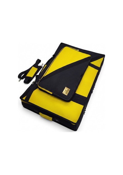 Xdj-rx3 Için Uyumlu Soft Case Taşıma Çantası Crossline Sarı