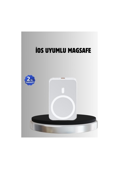 Astraltech Magsafe Battery Pack Kablosuz Hızlı Şarj, Kompakt Ve Taşınabilir Güç Bankası Çok Renkli