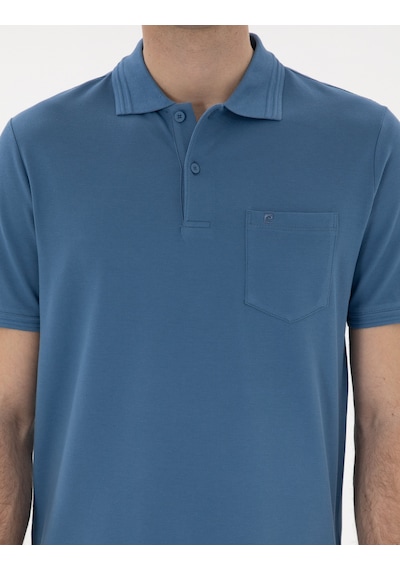 Pierre Cardin Erkek Koyu Mavi Tişört Basic 50306552-vr032 Koyu Mavi