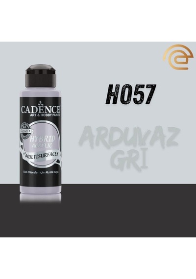 Cadence Hybrid Multisurface Akrilik Boya 120 Ml H057 Arduvaz Gri