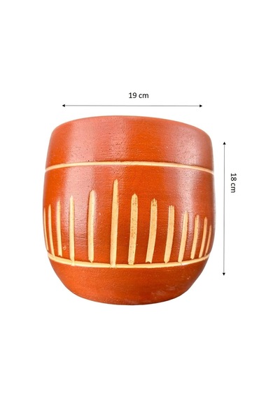 Bitki Tasarımı Ev Dekorasyon Aksesuar Dik Çizgi Desenli Toprak Saksı Saksılık Salon Çiçeklik - 19 Cm Belirtilmemis 83784768 Bitki Tasarımı Ev Dekorasyon Aksesuar Dik Çizgi Desenli Toprak Saksı Saksılık Salon Çiçeklik - 19 Cm Belirtilmemis 83784768