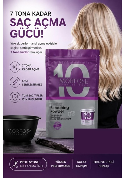 Morfose 10 Akıllı Toz Açıcı Doypack Poşette Mavi 500 Gr